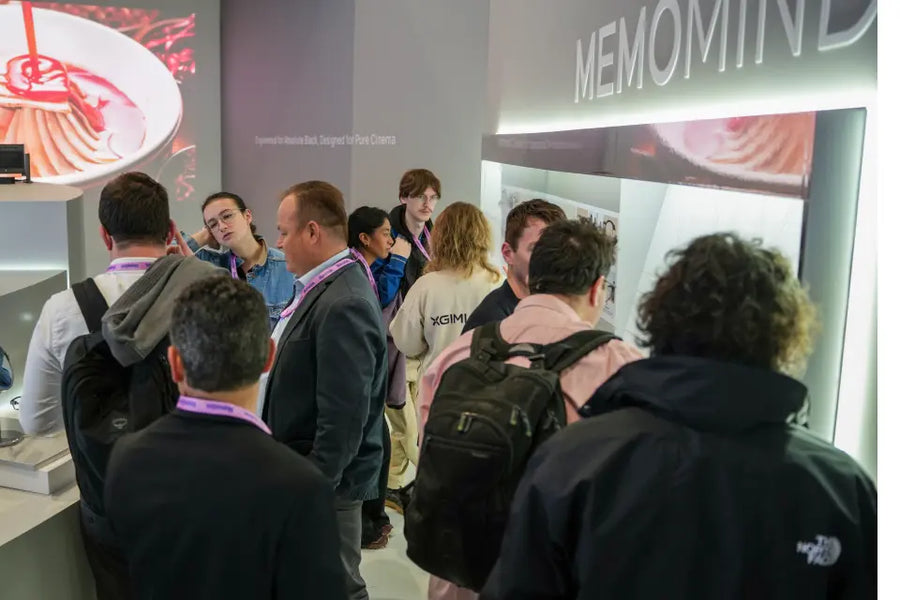MemoMind teleprompt demo at CES 2026
