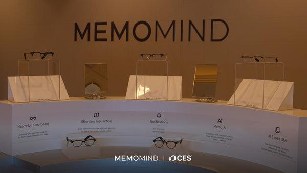 CES 2026 | Crafted for the Mindful | MemoMind AI Smart Glasses
