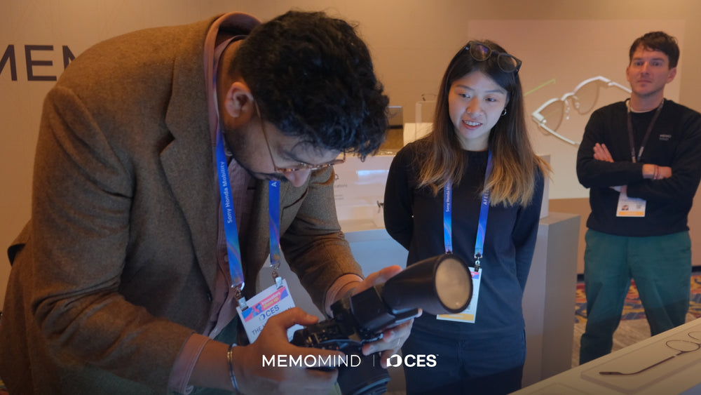 CES 2026 | Crafted for the Mindful | MemoMind AI Smart Glasses