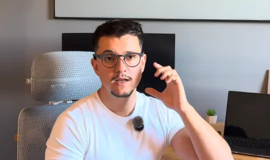 Creator filming MemoMind One
