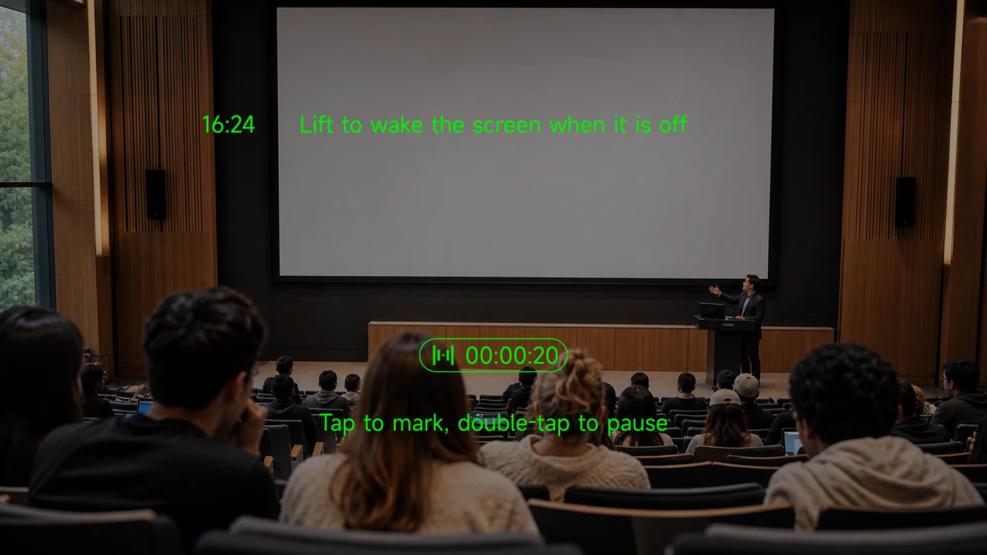 MemoMind One AI Recorder for lectures